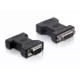 Delock VGA adapteris DVI-I (mot.) į HD-15 VGA (pat.) su varžteliais (65017)