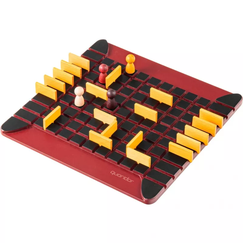 Asmodee Quoridor stalo strategijos žaidimas, 2–4 žaidėjai, 8+ metų, 15 min.