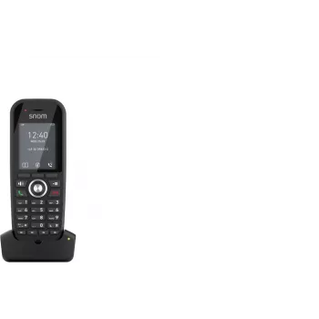 DECT telefonas Snom M30 IP DECT nešiojamas ragelis juodas