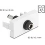 DELOCK DC Power Adapter Easy 45 modulis 5,5 x 2,1 mm į 5,5 x 2,5 mm