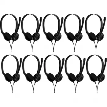 EPOS SENNHEISER EDU 10 ausinių rinkinys, 3,5 mm lizdas, skirtas PC, MAC, CHROMEBOOK, PLANŠETĖMS - 10 vnt. pakuotė