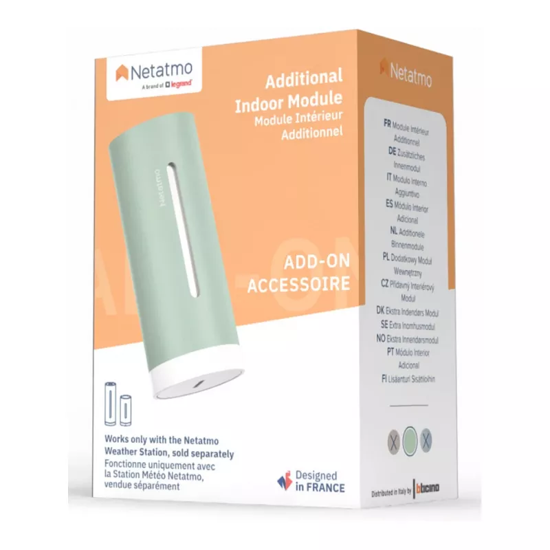 Netatmo NIM-M papildomas modulis patalpų stebėjimui