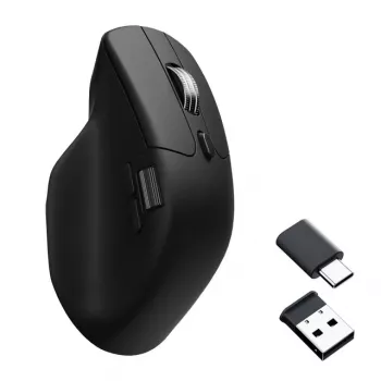 Keychron M6 Silent (1000Hz) juoda belaidė pelė