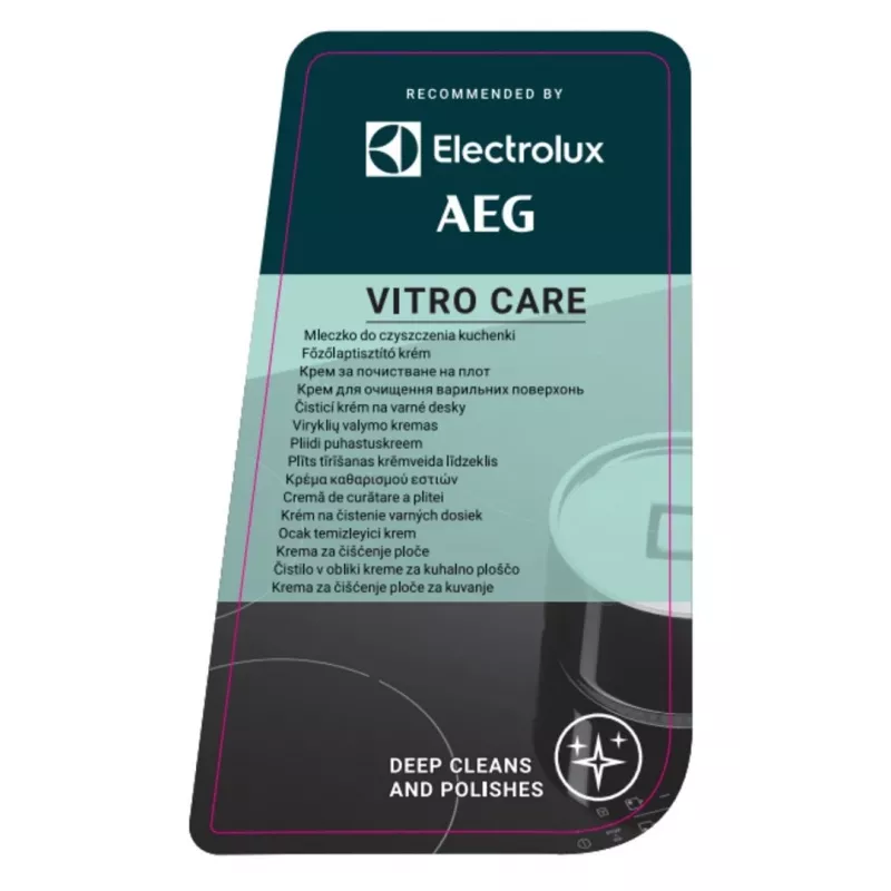 Kremas kaitlentės valymui Electrolux Vitro Care 300 ml – kremas keraminėms ir indukcinėms kaitlentėms, dozatorius