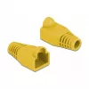 Apsauga nuo įtempimo RJ45 kištukui DeLOCK 86723 geltona 20 vnt.