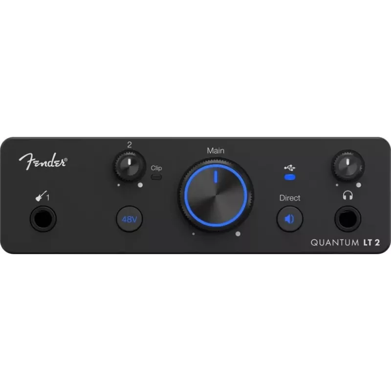 Fender Quantum LT 2 – USB-C garso sąsaja