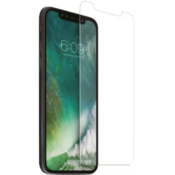 NEVOGLASS skaidrus apsauginis stiklas iPhone 14 Pro Max su EASY APP montavimo rėmeliu