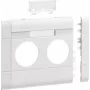 Hager GB120219016 2-jungčių dengiamoji plokštelė BRA 120mm hf v-Balta