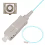 Extralink SC/UPC pigtail daugiamodis OM3 50/125 µm 2 m FTTH, Easy strip