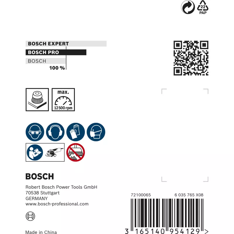 Bosch 2 608 620 726 puodelinis šepetys kampiniam šlifuokliui