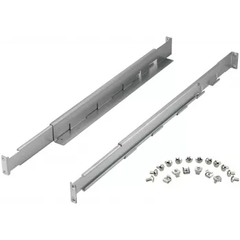Stovo bėgių rinkinys PowerWalker 10120531 — sidabrinis, plotis 550 mm, aukštis 140 mm, gylis 70 mm, palaiko 78–120 cm gylį, svoris 3,1 kg