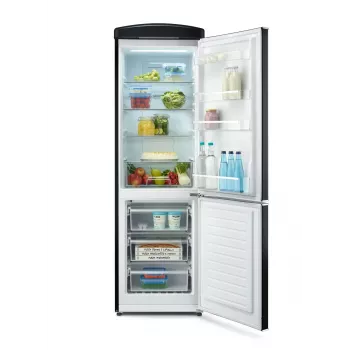 Šaldytuvas-šaldiklis Severin RKG 8998, 315 L, juodas, No Frost, Multi-Airflow