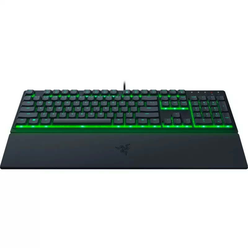 Razer Ornata V3 X žaidimų klaviatūra USB QWERTZ vokiečių išdėstymas juoda RGB LED