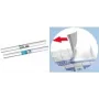 Apsauginė knygų plėvelė Elba 20261917 skaidri lipni 450 mm x 1 m