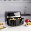 Taurus Air Fry Digital Duo Double 9 L 2200 W karšto oro gruzdintuvė juoda