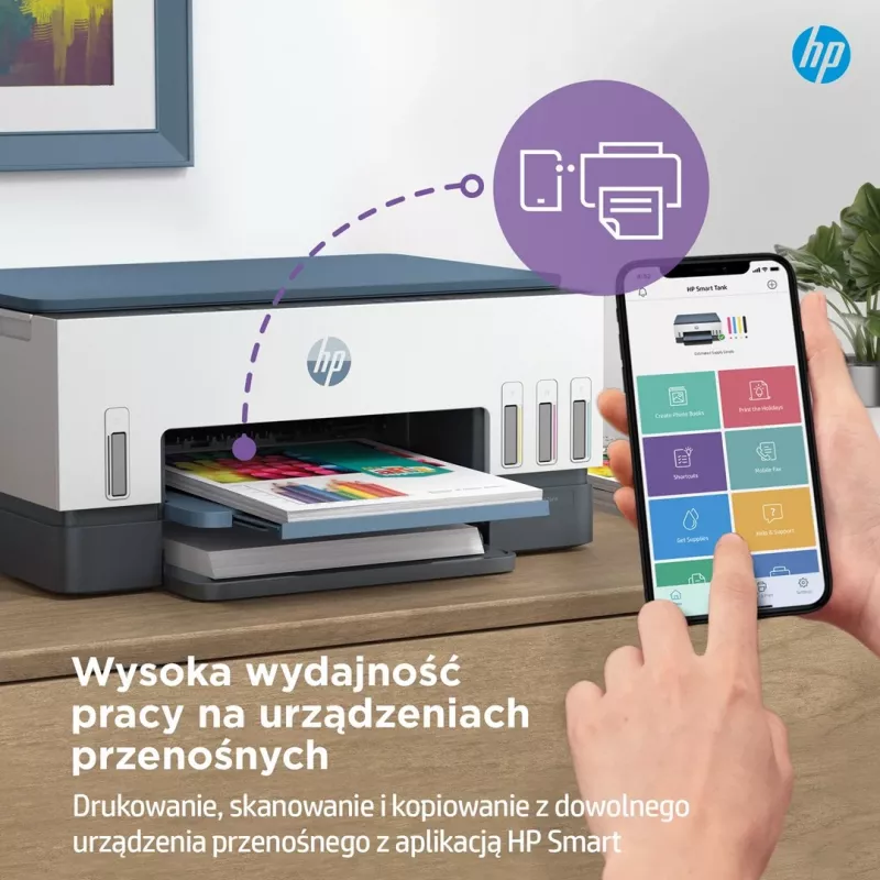 HP Smart Tank 675 Daugiafunkcis rašalinis spausdintuvas A4 4800 x 1200 DPI 12 ppm Wi-Fi