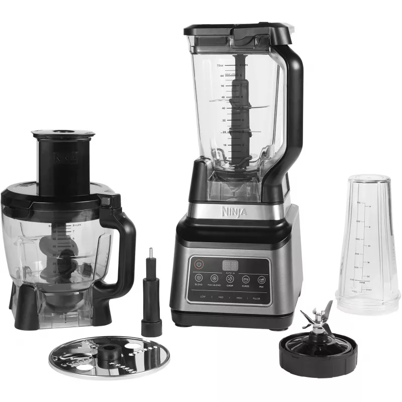 Virtuvinis kombainas SharkNinja Ninja BN800 - 1,8 L - Juoda - Sidabrinė - 0,7 L - 2,1 L