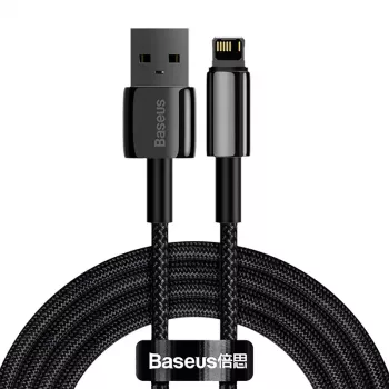 Baseus CALWJ-A01 Lightning laidas 2 m juodas 2,4 A