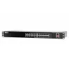 QNAP QSW-M3224-24T tinklo jungiklis, valdomas L3, 10G Ethernet (100/1000/10000), 1U, juodas, sidabrinis