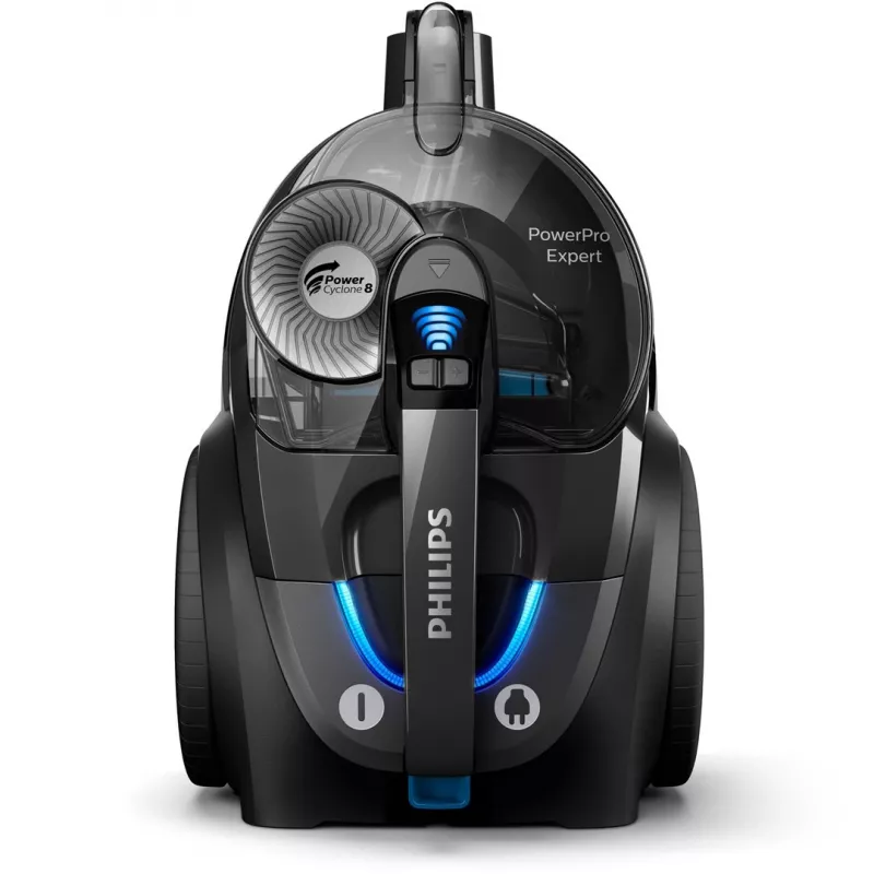 Cikloninis dulkių siurblys Philips PowerPro Expert FC9747/09 – 900 W, 2 L be maišelio, HEPA, juodas