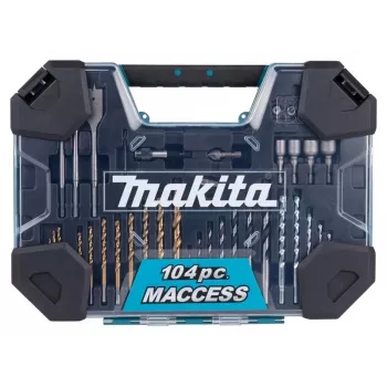 Gręžimo ir sukimo antgalių rinkinys Makita 104