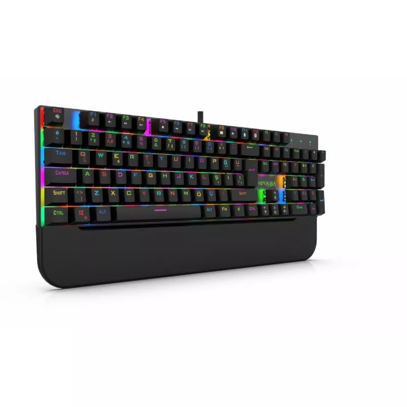 Incase Gaming Keyboard IKG-443 Mechaninė, RGB, vokiškas išdėstymas