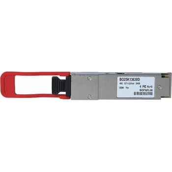 BlueOptics BO25K13630D QSFP šviesolaidinis siųstuvas-imtuvas 40GBASE-ER4L 30 km 1310 nm