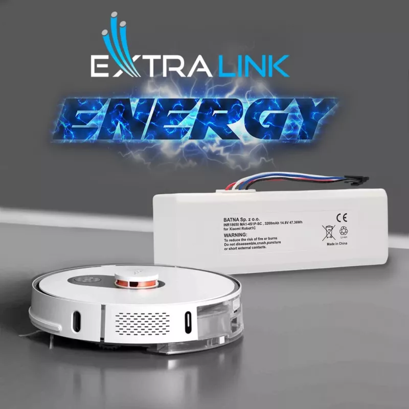 Akumuliatorius Xiaomi Robot 1C P1904-4S1P-MM, 3200mAh, 47,36Wh, STYTJ01ZHM Mijia 1C (Dreame MC1808)