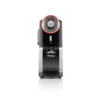 Kavos malūnėlis ETA Perfetto ETA006890000 – 100 W, 200 g talpa, iki 14 puodelių, juodas