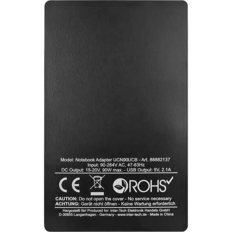 Inter-Tech Argus USN90-UCB maitinimo blokas - AC 110/240 V - 90 W (88882137)