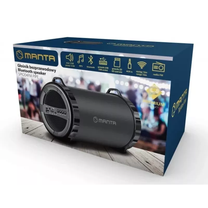 Manta SPK204FM Bluetooth garsiakalbis