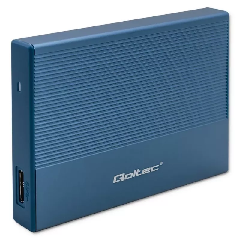 Išorinis 2,5 colio SSD/HDD dėklas QOLTEC 52276 USB 3.0 SATA iki 2 TB
