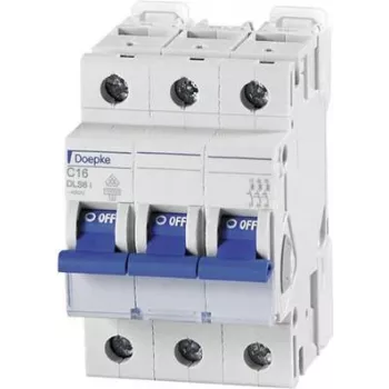 Automatinis jungiklis DLS 6I C16-3 10 kA (09916293)
