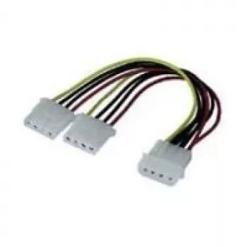 Wentronic CAK S-01 5,25>2x 5,25 - maitinimo šakotuvas - vidinis maitinimo šaltinis, 4 kontaktų (kištukas) - vidinis maitinimo šaltinis, 4 kontaktų (lizdas) - 15 cm
