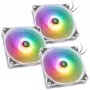 Ventiliatorius BitsPower Notos RGB PWM 120mm baltas, 3 vnt.