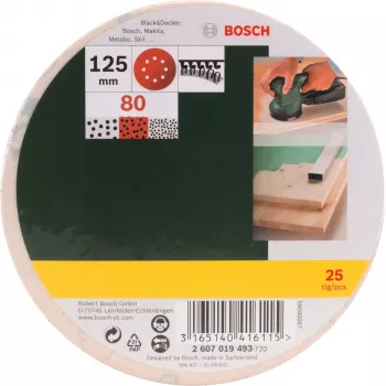 Bosch 2 607 019 493 šlifavimo priedai, 25 vnt.