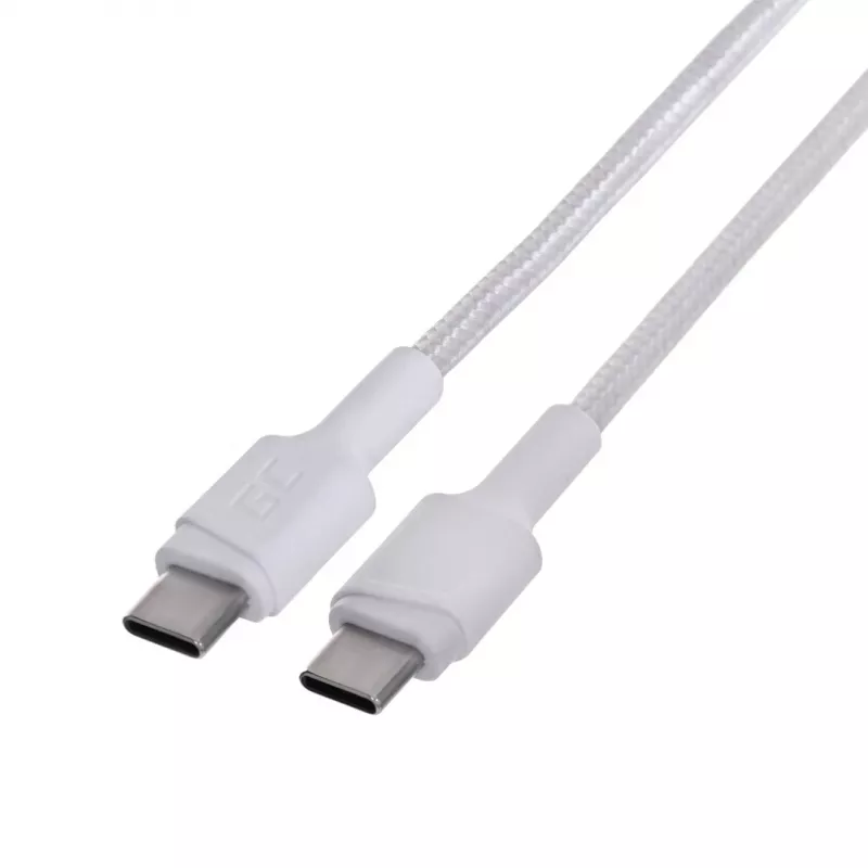 Green Cell KABGC30W USB kabelis USB 3.2 Gen 1 (3.1 Gen 1) 1,2 m USB-C baltas