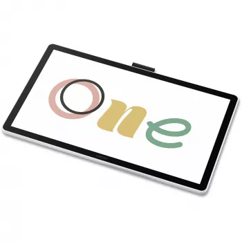 Wacom One skaitmeninis pieštukas su 14 colių LCD ekranu, 4096 slėgio lygiai