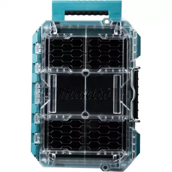 MAKTRAK Organizer compact, įrankių dėžė Mėlyna/permatoma, permatomas dangtis