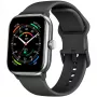 Beafon SmartWatch 201 (201_EU001BS) išmanusis laikrodis, kvadrato formos, juoda-sidabro spalvos