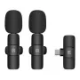 Belaidis mikrofonas Puluz PU3151B apykaklinis USB-C