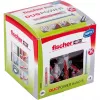 Fischer DuoPower 6x50 S kaištis su varžtu 50 vnt.