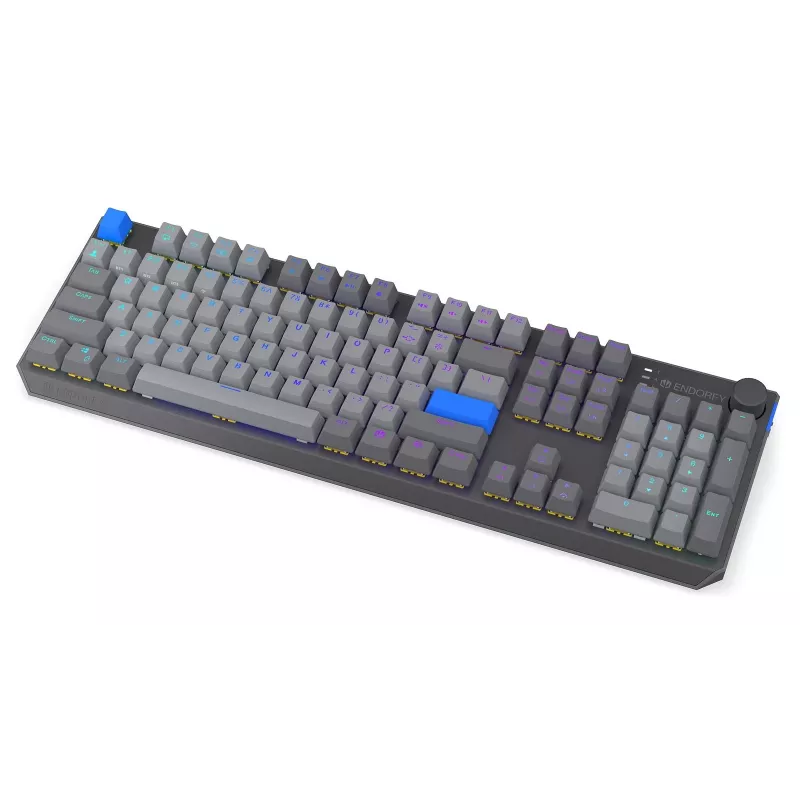Belaidė klaviatūra ENDORFY Thock V2, Yellow by Gateron