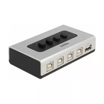 USB 2.0 jungiklis DeLOCK 87763, 4 kompiuteriams