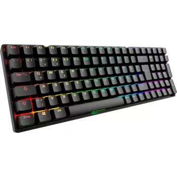 Sharkoon Skiller SGK50 S2 juoda DE-išdėstymas Gateron Yellow - klaviatūra