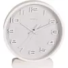 NeXtime 5192wi Wood Wood Small sieninis laikrodis 22x20 cm, baltas
