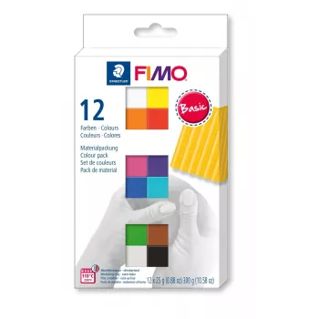 Modeliavimo molis Staedtler FIMO 8023 C įvairių spalvų