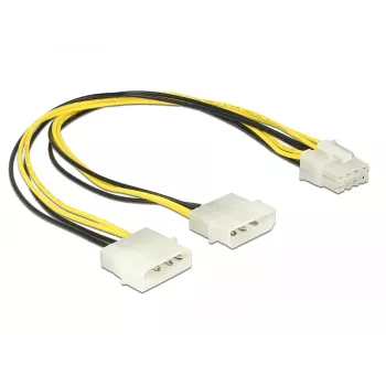 Vidinis maitinimo kabelis DeLOCK 85453 0,3 m 8-pin EPS12V (vyriškas)