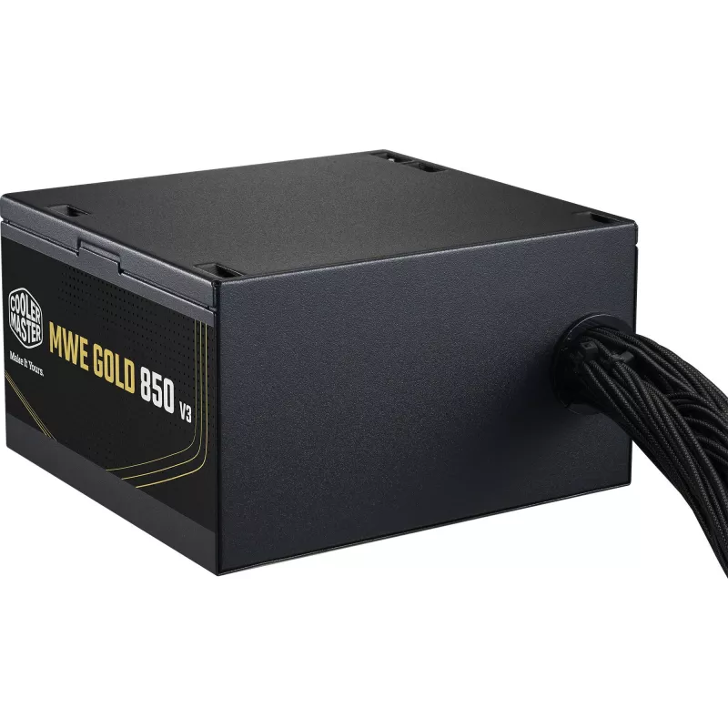Cooler Master maitinimo blokas MWE Gold 850 V3 850W 80+Gold Nemodulinis ATX 3.1 Ventiliatorius 120mm Garantija 5 m.