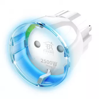 Fibaro FIBEFGWPF-102-5 maitinimo kištuko adapteris F tipas Baltas